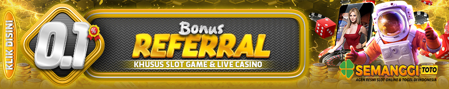 BONUS CASHBACK SLOT SEMANGGITOTO